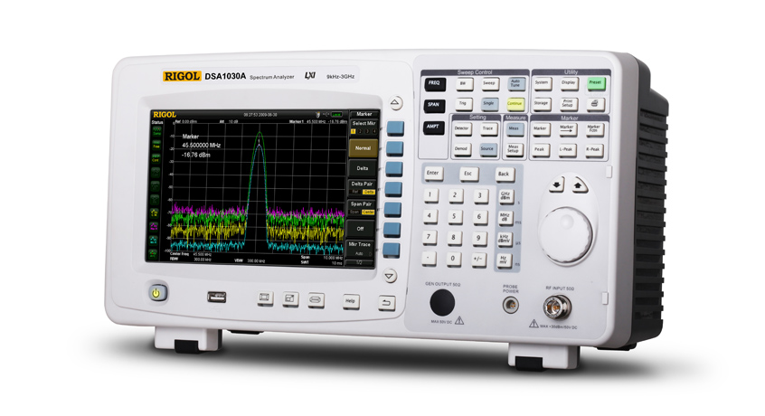 DG5071品名信號(hào)源70MHz帶寬,1GSa/s,14bit,128Mpts任意波,1通道(隔離)
