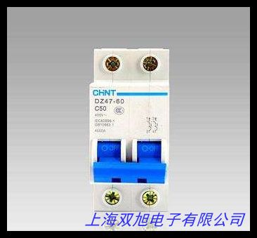 正泰微型斷路器 空氣開關(guān) 小型斷路器 DZ47-1P C1A-60A 斷路器