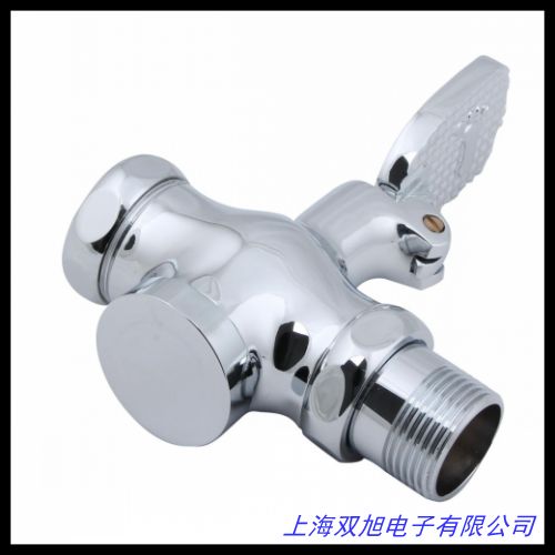 直銷全銅腳踏大便沖水器 按鈕式延時沖洗閥 蹲便器四通沖水閥